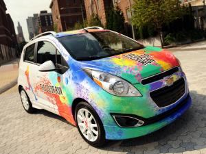 Chevrolet Spark The Color Run 2012 года